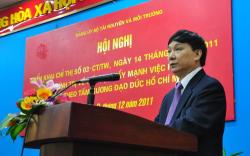 Bộ Tài nguyên và Môi trường nêu cao trách nhiệm người đứng đầu trong học tập và làm theo tấm gương đạo đức Hồ Chí Minh